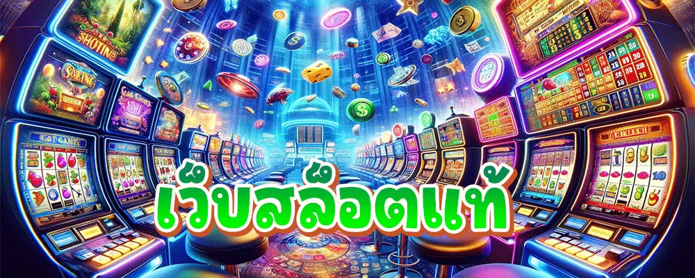 เว็บสล็อตแท้