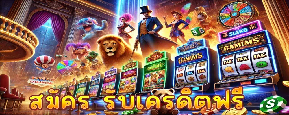 สมัคร รับเครดิตฟรี