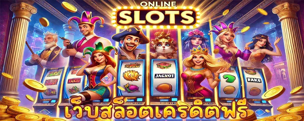 เว็บสล็อตเครดิตฟรี