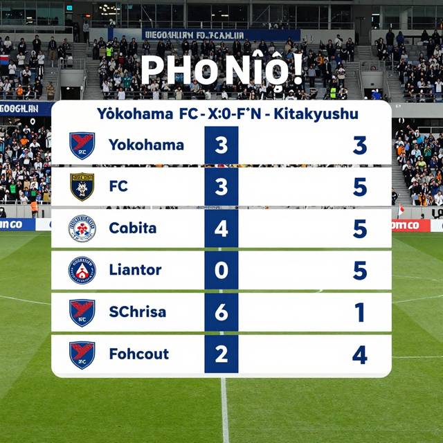 Yokohama FC vs Kitakyushu: Phong Độ Đỉnh Cao Đối Đầu Khủng Hoảng Ở Trận Giao Hữu CLB